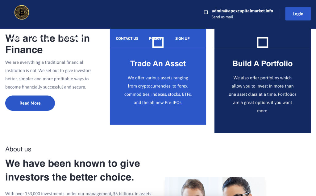 Apexcapitalmarket.info Scam Review